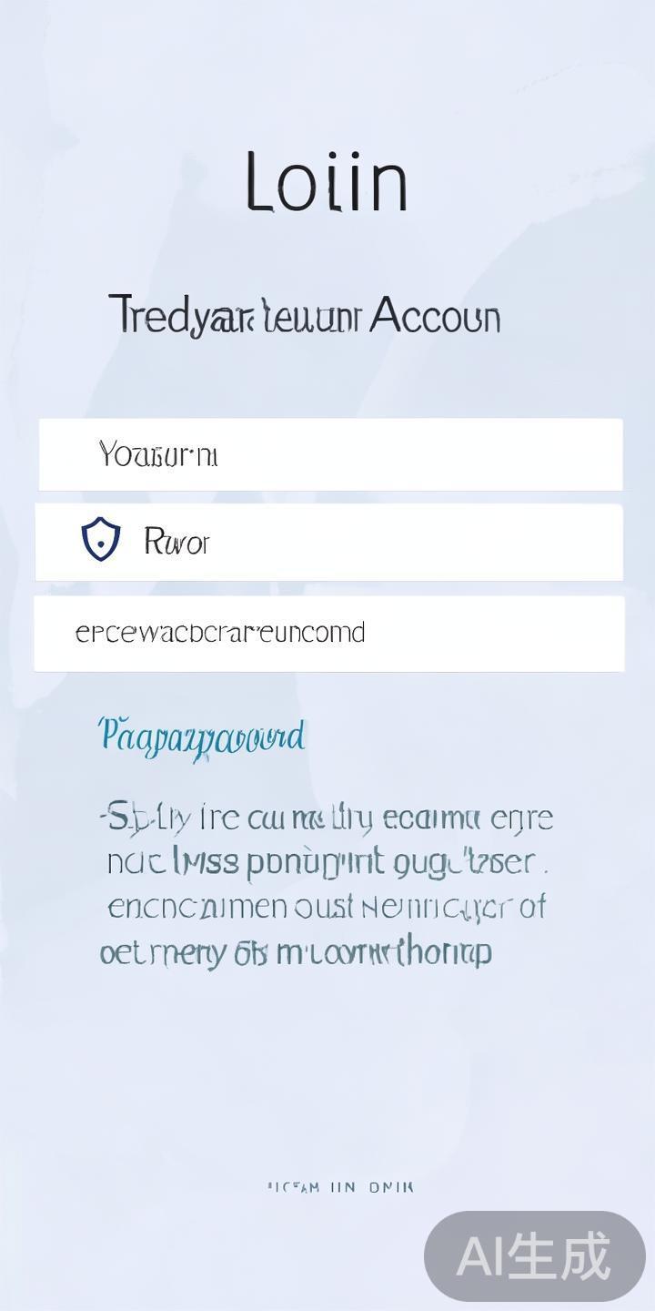 在登录界面，输入您的注册账号和密码。为了保障账户安